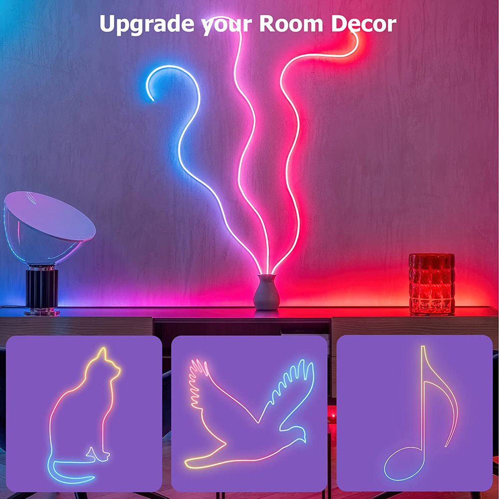 Graffiti Neon Flex Strip – Smart LED with App Control