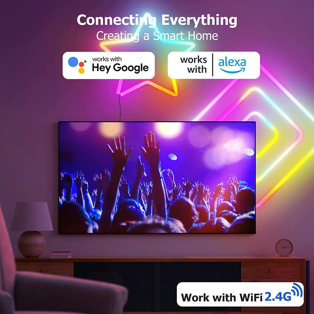 Graffiti Neon Flex Strip – Smart LED with App Control